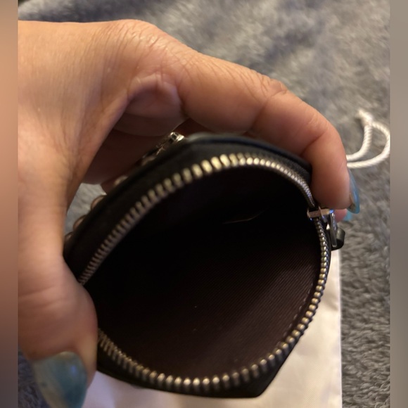 WOW* NWT COACH Studded Heart Coin Pouch & Keychain** - Picture 8 of 8